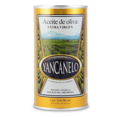 Aceite De Oliva Extra Virgen Yancanelo Clasico 500 Ml