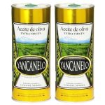 Aceite De Oliva Extra Virgen Yancanelo Clasico 1 Litro x 2 Latas