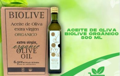 ACEITE DE OLIVA ORGANICO BIOLIVE