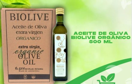 ACEITE DE OLIVA ORGANICO BIOLIVE