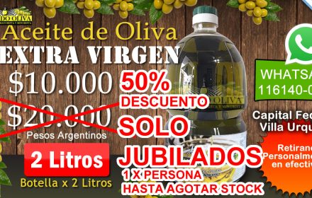 ACEITE DE OLIVA JUBILADOS