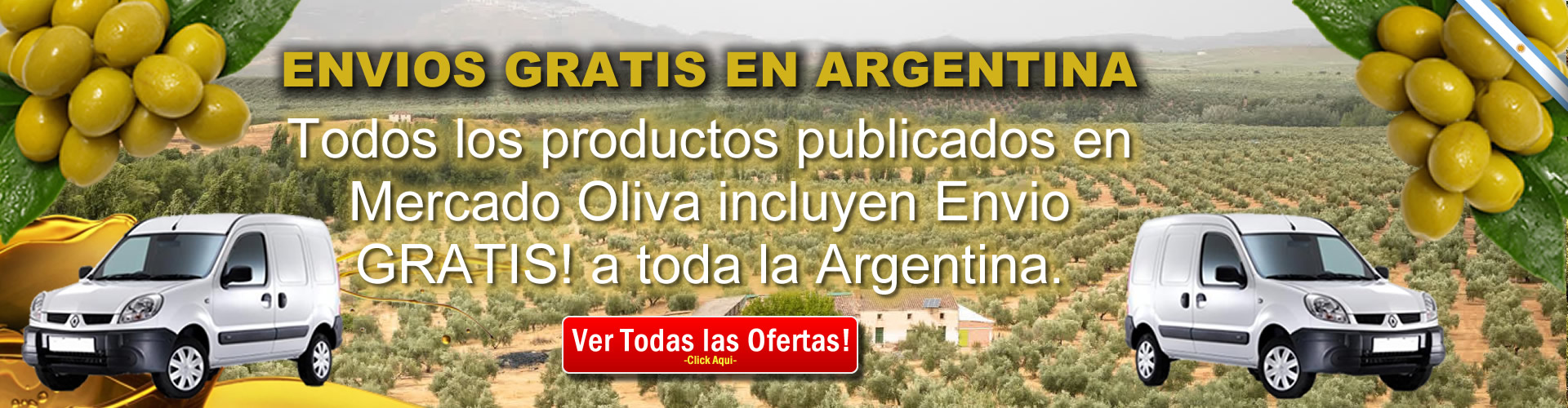 MAYORISTAS DE ACEITE DE OLIVA EN ARGENTINA