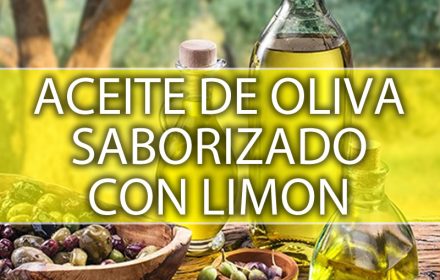 ACEITE DE OLIVA SABORIZADOS LIMON