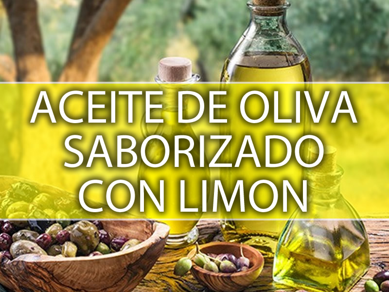 ACEITE DE OLIVA SABORIZADOS LIMON