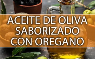 ACEITE DE OLIVA SABORIZADOS OREGANO