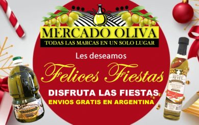 ACEITE DE OLIVA EXTRA VIRGEN ARGENTINA NAVIDAD