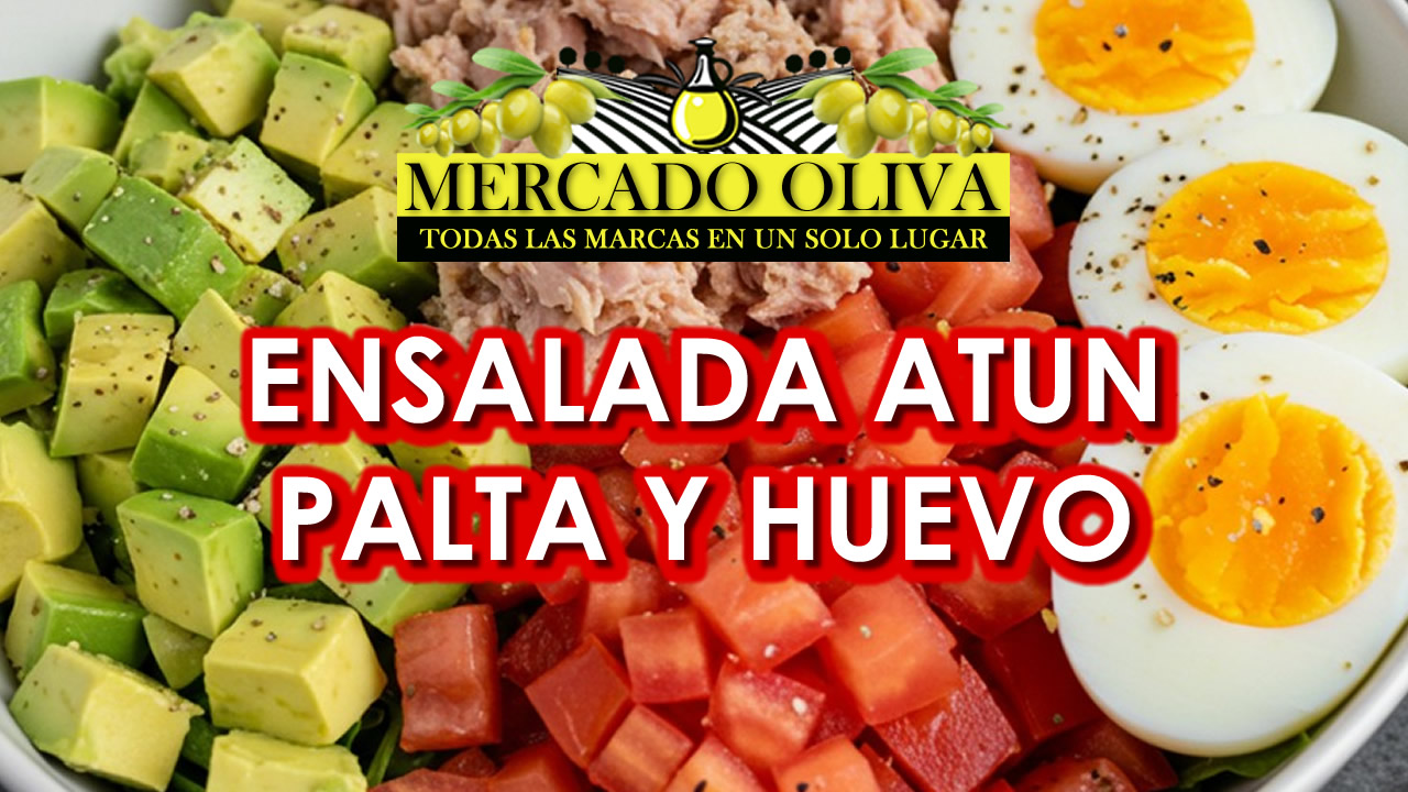 RECETA ENSALADA ATUN ACEITE DE OLIVA