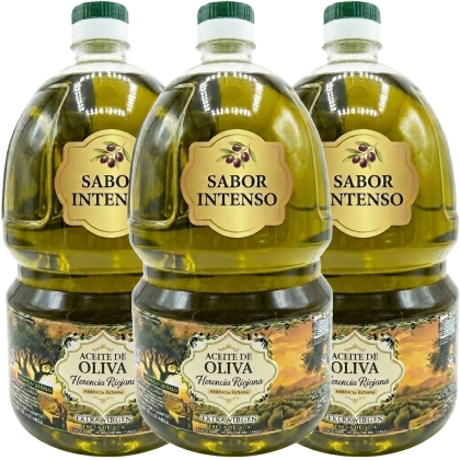 Aceite De Oliva Extra Virgen 3 Botellas De 2 Litros La Rioja