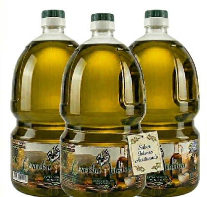 3 Botellas Aceite De Oliva Extra Virgen Premium Mendoza