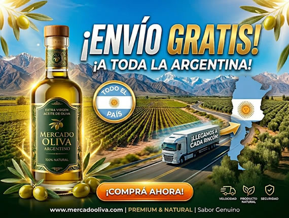ACEITE DE OLIVA ENVÍO GRATIS ARGENTINA