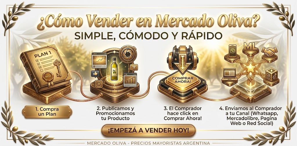 Vender Aceite de Oliva en Argentina