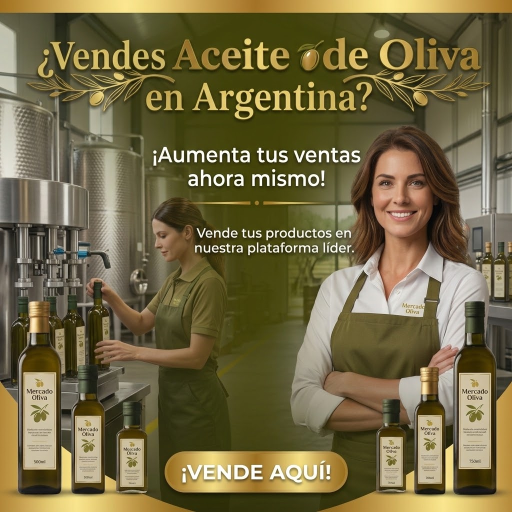 Vender Aceite de Oliva en Argentina