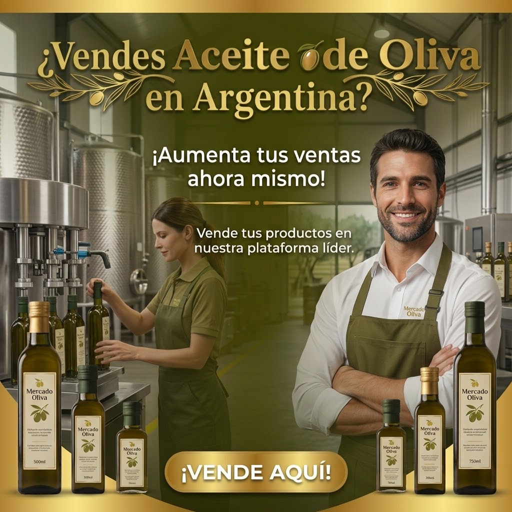 Vender Aceite de Oliva en Argentina